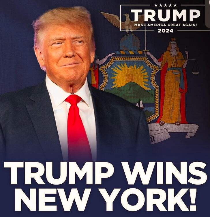 TRUMP WINS NY